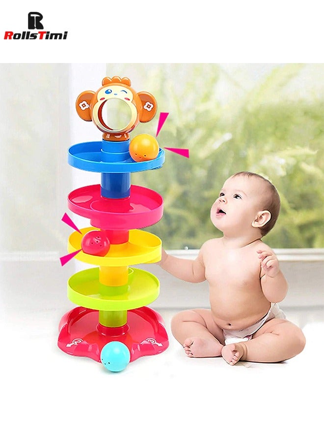 RollsTimi  Roll Ball Multi colored Durable And Sturdy For Long Term Use Kids Toy 18x18x41cm - Image 2