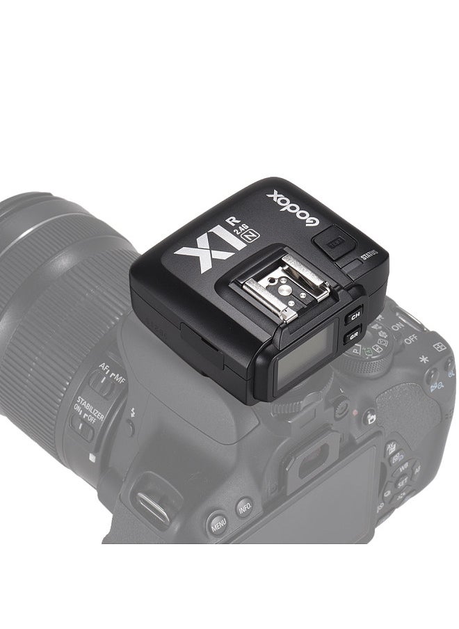 Godox - Godox X1R-N TTL 2.4G Wireless Flash Trigger Receiver for Nikon DSLR Camera for X1N Trigger - Image 1