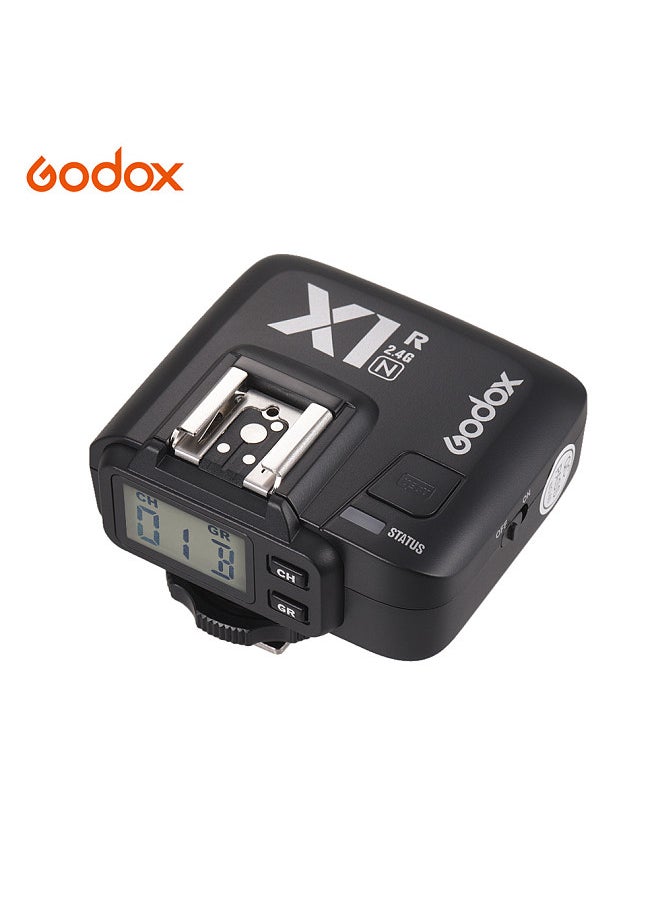 Godox - Godox X1R-N TTL 2.4G Wireless Flash Trigger Receiver for Nikon DSLR Camera for X1N Trigger - Image 1