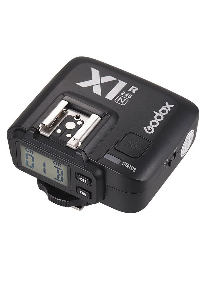 Godox - Godox X1R-N TTL 2.4G Wireless Flash Trigger Receiver for Nikon DSLR Camera for X1N Trigger - Image 1