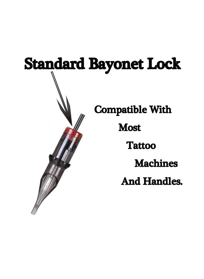 10-Pieces Disposable Tattoo Needles,Sterilized Safety Magnums Needle,Most Common Paint Perfectly Tattoo Needles,Size 1223M1 - Image 4