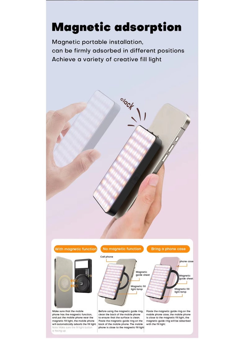 LUZ DE Mobile Camera Universal RGB LED M20 - Black - Image 4