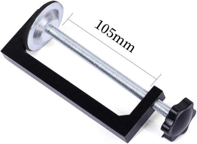 2 قطعة من مشبك C المعدني 10-105مم قابل للتعديل وعكسي لأعمال النجارة والبلاستيك والقطع والحفر ومشاريض الطاولة - Image 3