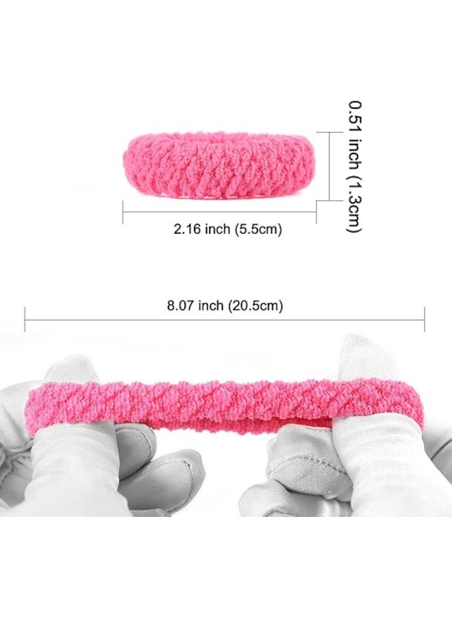 12pcs Soft Hair Ties – Thick Elastic Scrunchies for Women & Girls, Perfect for Ponytails & Braids (Candy) - Image 3
