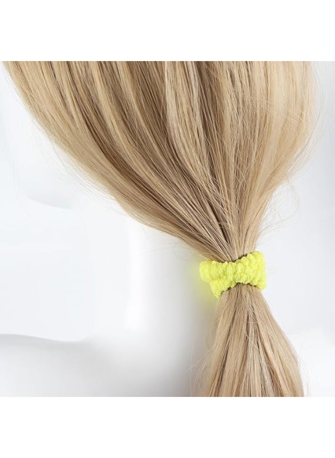 12pcs Soft Hair Ties – Thick Elastic Scrunchies for Women & Girls, Perfect for Ponytails & Braids (Candy) - Image 5