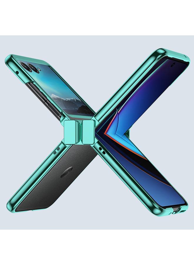 اس-توب جراب لهاتف موتورولا رازر 40 ألترا مطلي كهربائيًا، مكون من ثلاث قطع - Image 3