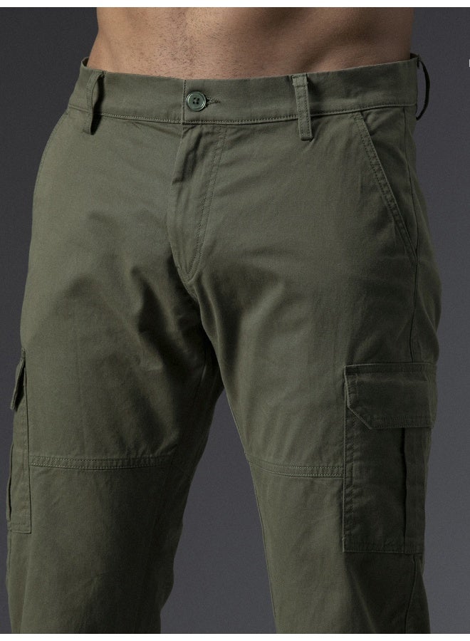 HIGH STAR Men’s Regular Fit Light Olive Trousers – Classic and Versatile - Image 5