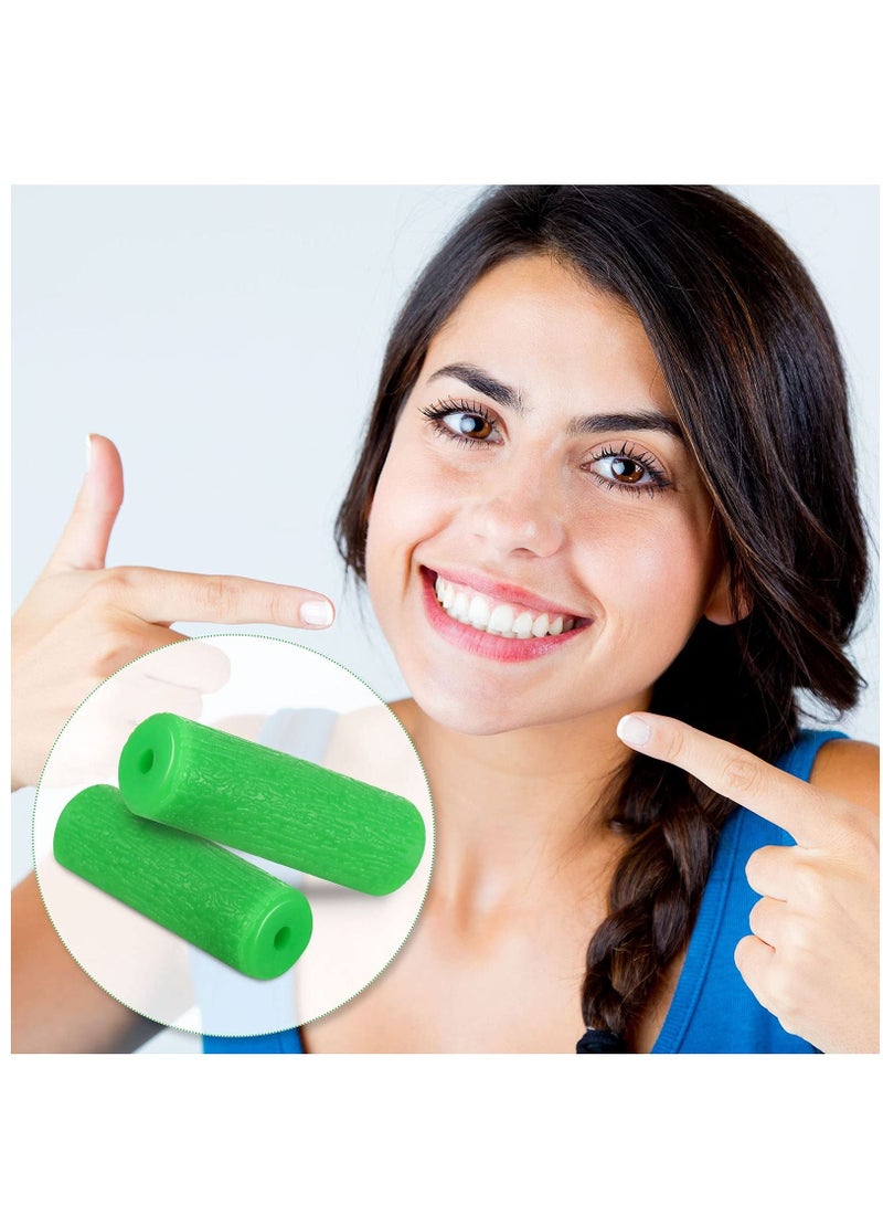 KASTWAVE 20 Piece Aligner Chewies Invisible Retainer Seater Orthodontic Silicone Tooth Stick Green - Image 1