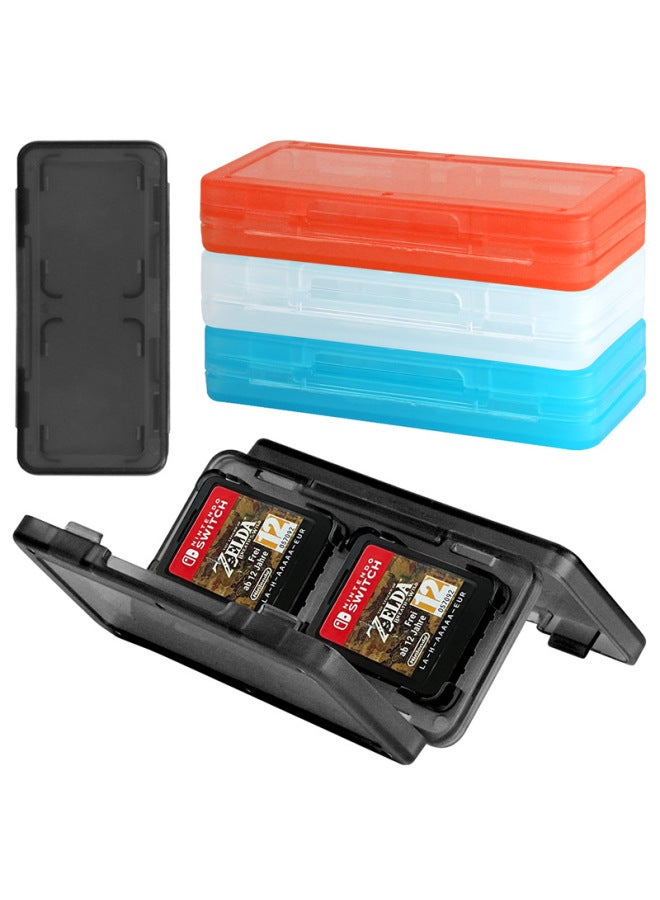 Nintendo Switch Game Card Case OLED Card Storage Box TF Memory Card Storage 64,48,24,4 Single Card-Product Color:Transparent White-Model:Medium Single Card Box B (can Hold 1 Game Card And 1 Tf Memory Card)  - Image 5