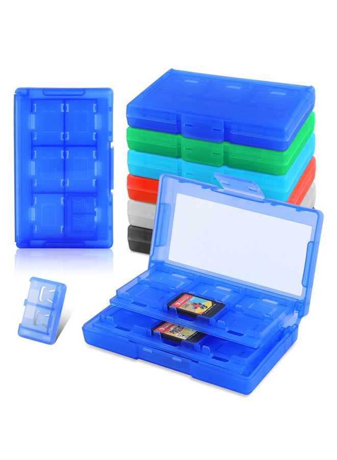 Nintendo Switch Game Card Case OLED Card Storage Box TF Memory Card Storage 64,48,24,4 Single Card-Product Color:Transparent White-Model:Medium Single Card Box B (can Hold 1 Game Card And 1 Tf Memory Card)  - Image 4