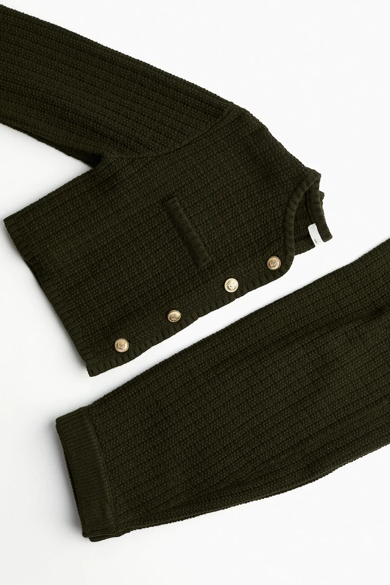 H&M MAMA 2-piece knitted set