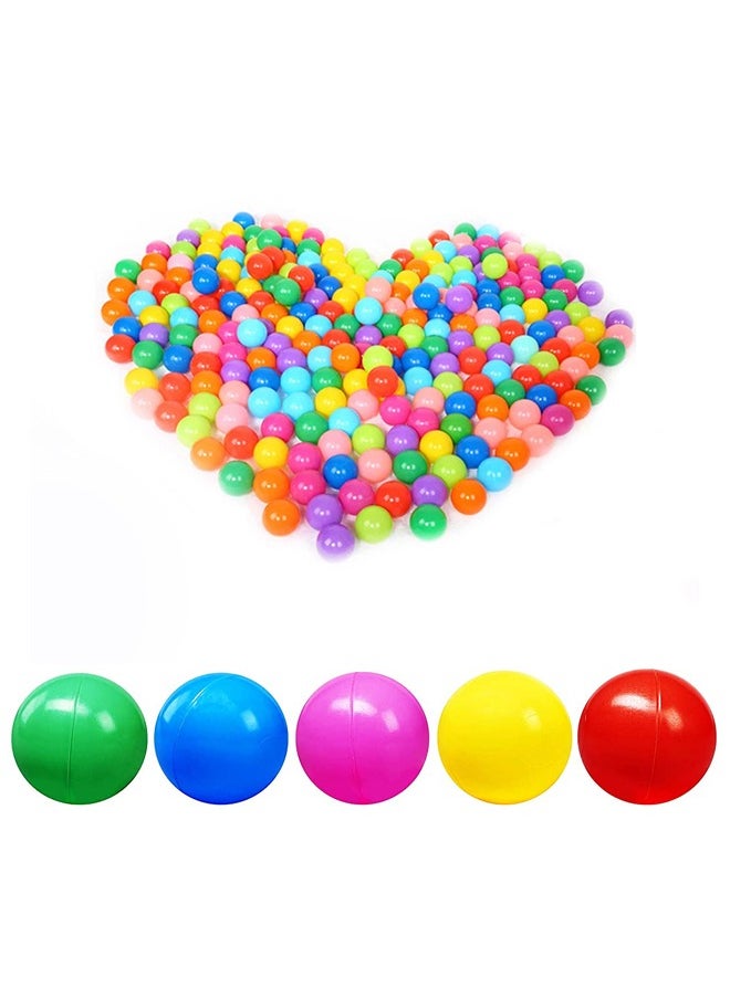 JSAITOYS 500 Pieces Colorful Eco-Friendly Plastic Children Ocean Ball For Indoor Play  - Image 1