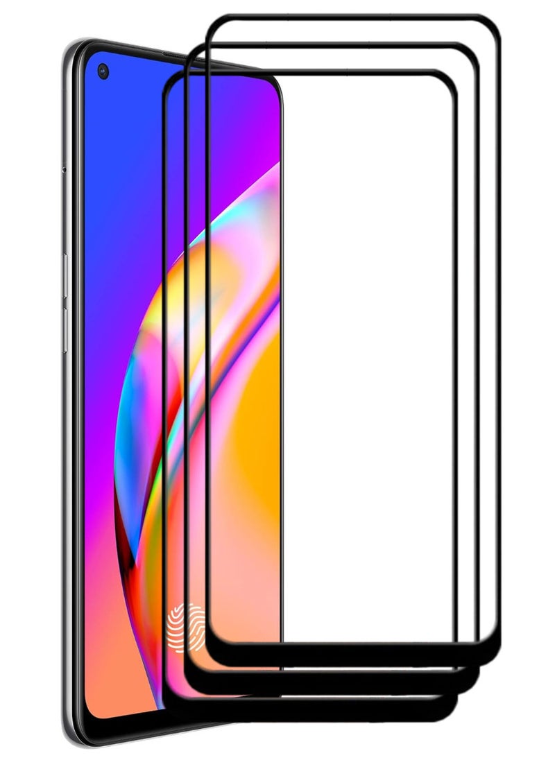 ACLIX 3 Pieces Antistatic ESD Dustproof Premium Quality High Definition Tempered Glass Screen Protector Designed For Oppo F19 Pro+ 5G - Image 1