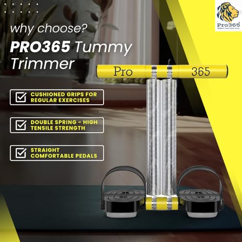 PRO365 Tummy Trimmer & Hand Gripper, 6 Month Manufacturer Warranty, Home Gym Equipment, Multi-Coloured - Image 4