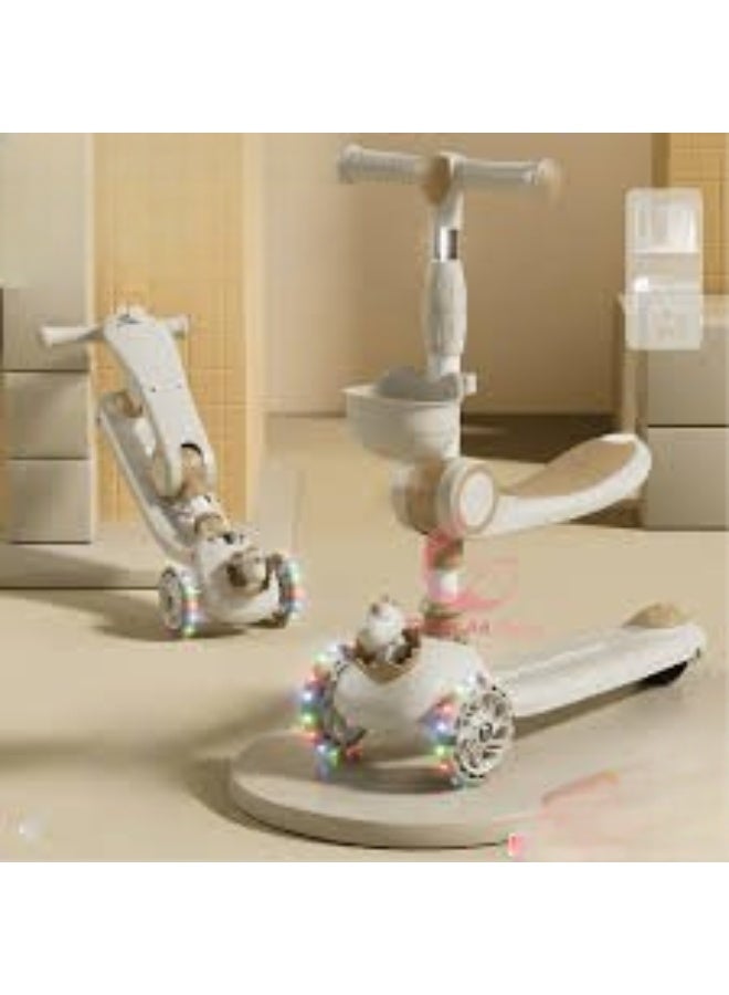 أطفال يدفعون سكوتر - Image 2