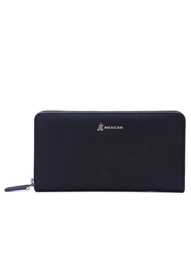 Scarecrow Men's Soft Cowhide Clutch, Men's Handbag, Wallet, Single Handle Bag, Qixi Valentine's Day Gift - Image 5