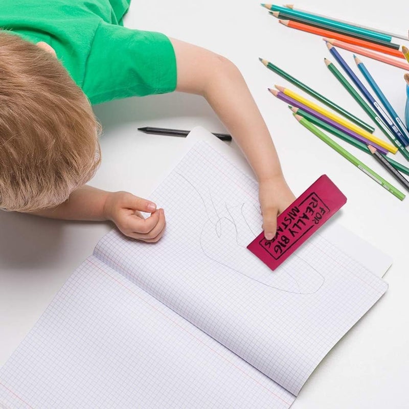 Rhode Island Novelty Giant Pink Eraser for Big Mistakes - Image 4