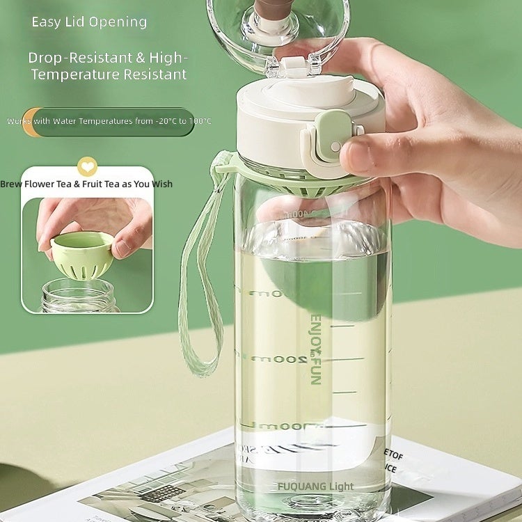 FUGUANG Outdoor Sports Water Bottle - Durable, Portable, and Stylish for Fitness & Students - Image 4