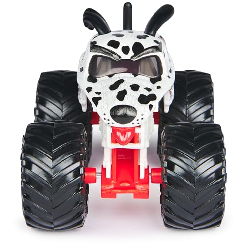 Monster Jam, Official Dalmatian Vs. Calavera Die-Cast Monster Trucks, 1:64 Scale, Kids Toys for Boys Ages 3 and up - Image 5
