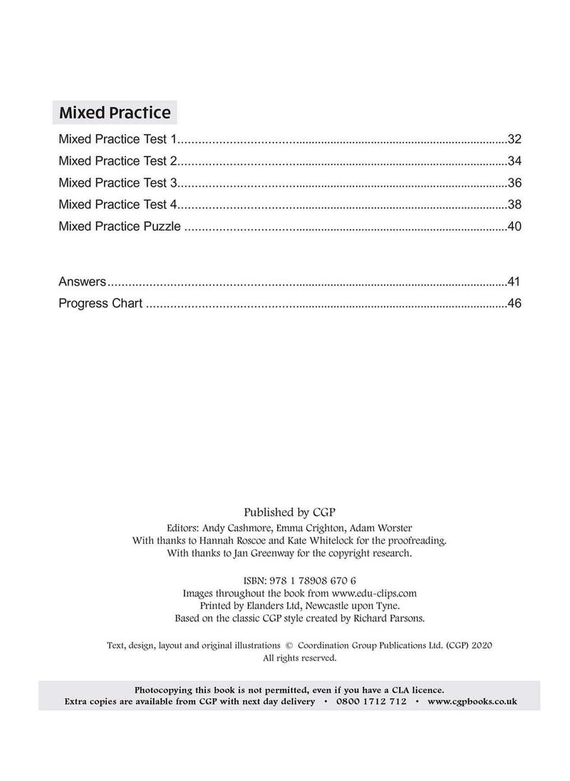 KS1 Year 1 English 10-Minute Tests: Grammar, Punctuation & Spelling  - Image 2
