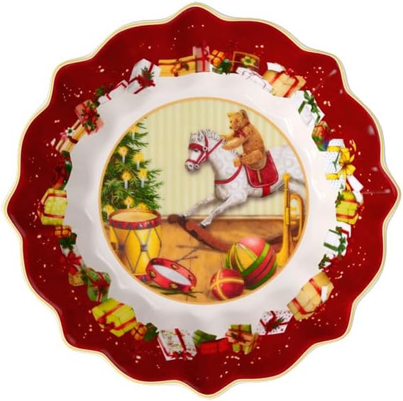 Villeroy & Boch Villeroy  Boch Toys Fantasy Christmas Pastry Bowl Premium Porcelain Colorful Festive Design - Image 2