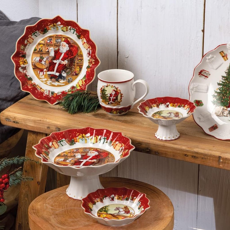 Villeroy & Boch Villeroy  Boch Toys Fantasy Christmas Pastry Bowl Premium Porcelain Colorful Festive Design - Image 5
