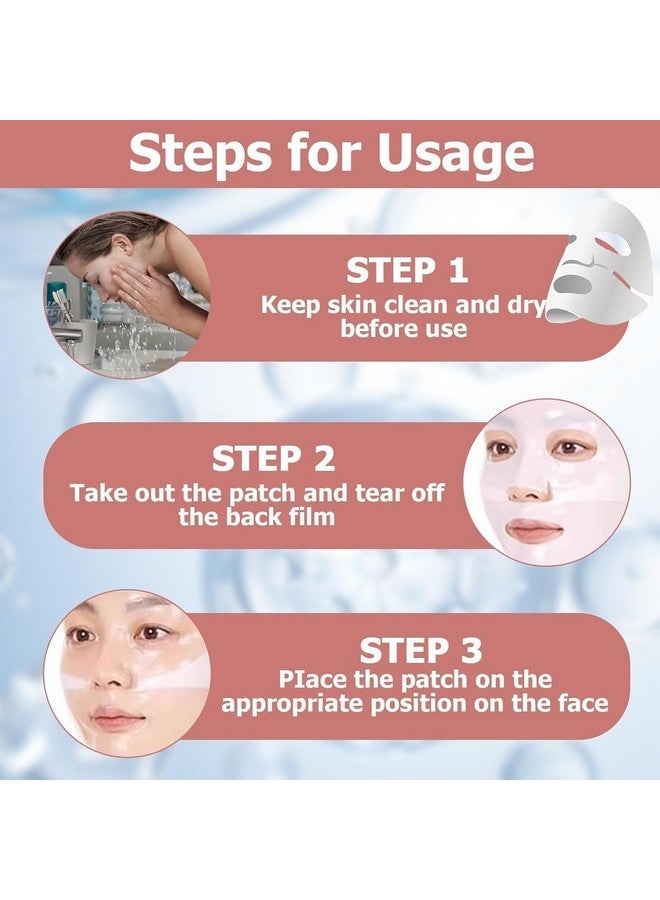 Rexez 1 pcs Bio Collagen Face Mask For Women & Girls, Hydrating Overnight Hydrogel Mask, Deeply Skin Moisturizes Gel Sheets For Pigmentation, Anti-Aging & Pore Minimizing Skin Care - Image 4