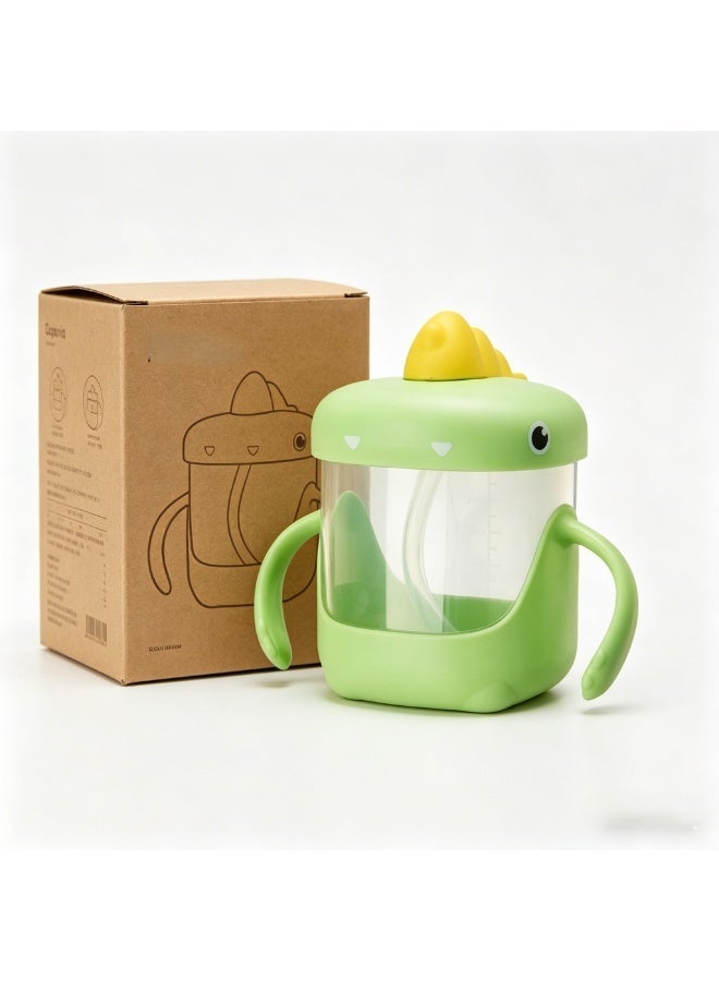 WAISFIT 300ml Baby Training  Sippy Cup Straw Cup with Handles, Leakproof Toddler Drinking Bottle - Image 1