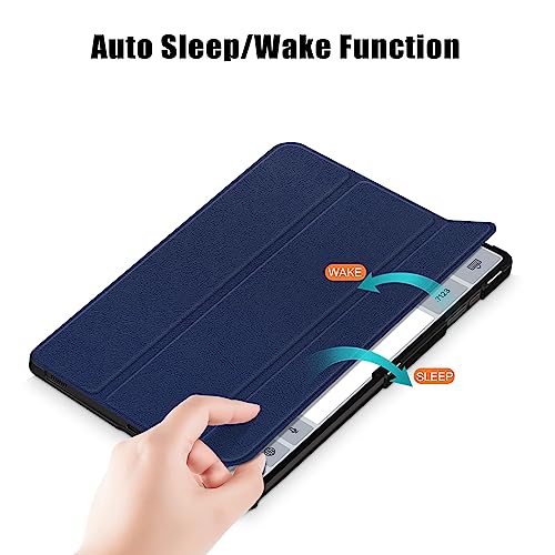 Gylint Case for Samsung Galaxy Tab S10 Ultra 2024/ S9 Ultra 2023/ S8 Ultra 2022 14.6 Inch with S Pen Holder, Lightweight Tri-Fold Stand Cover with Auto Wake/Sleep - Image 3