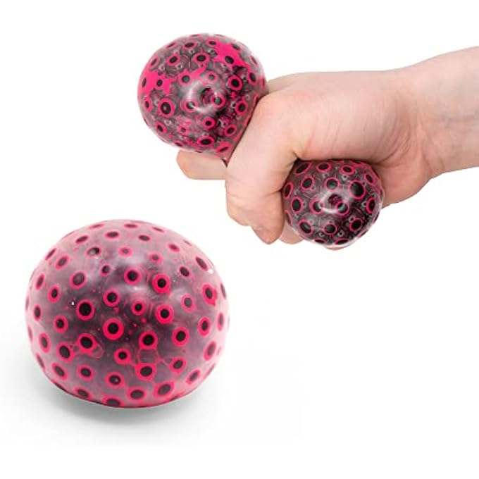 Tobar 38584 SCRUNCHEMS NEON Beans Squish Ball - Image 4