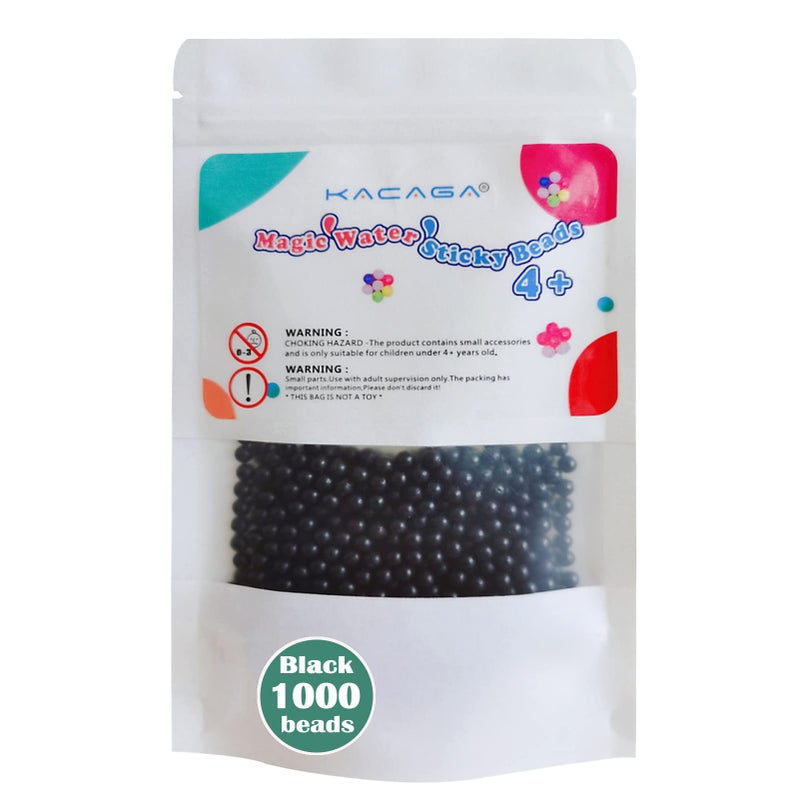 NonIron Magic Fuse Beads Refill Pack 1000 Black Beads