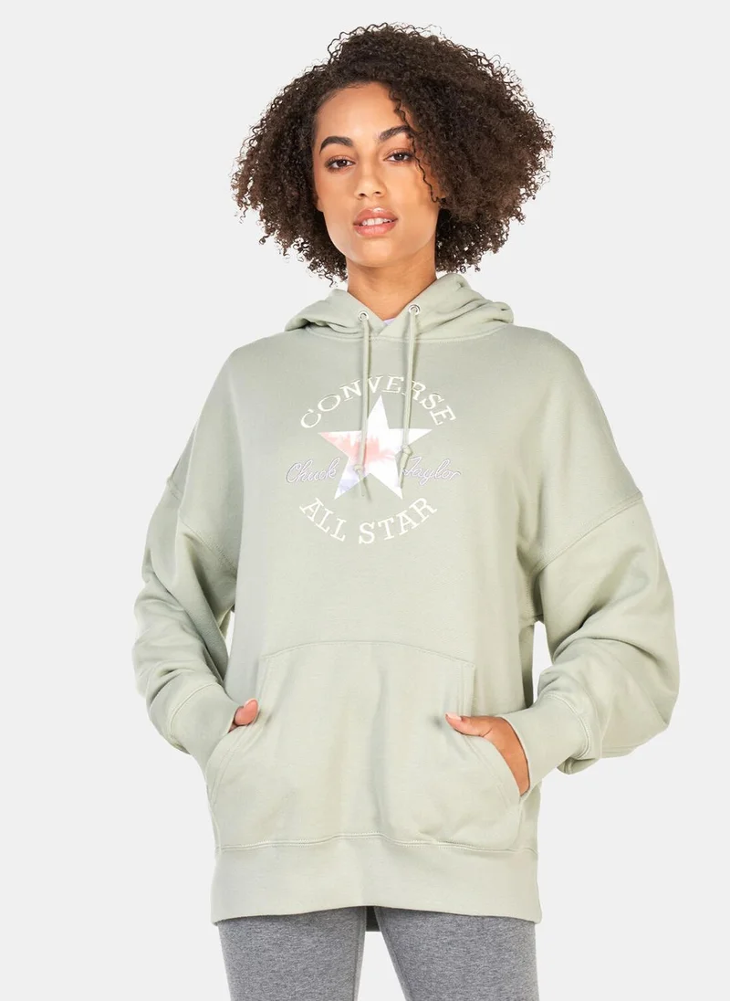 CONVERSE Women's Chuck Patch Graphic Hoodie