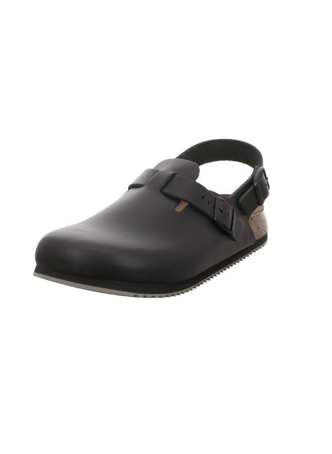 BIRKENSTOCK Tokio, Unisex-Adults' Clogs, Black, 9 UK Narrow - Image 1