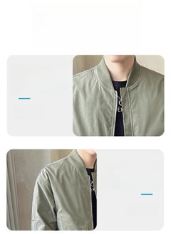 Jeep Men's Trendy Loose Casual Jacket, Baseball Collar, Workwear Jacket  - Image 2