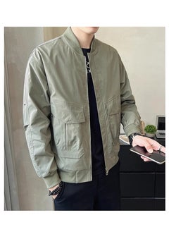 Jeep Men's Trendy Loose Casual Jacket, Baseball Collar, Workwear Jacket  - Image 5