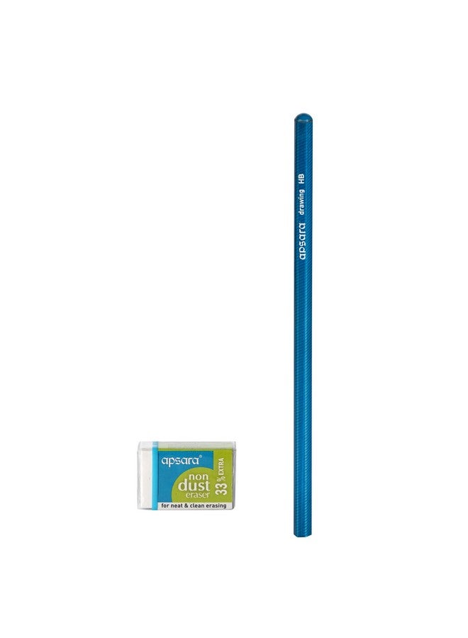Apsara أقلام الرسم المتنوعة من أبسارا، HB، B، 2B، 2B، 4B، 6B - عبوة من 6 - Image 4
