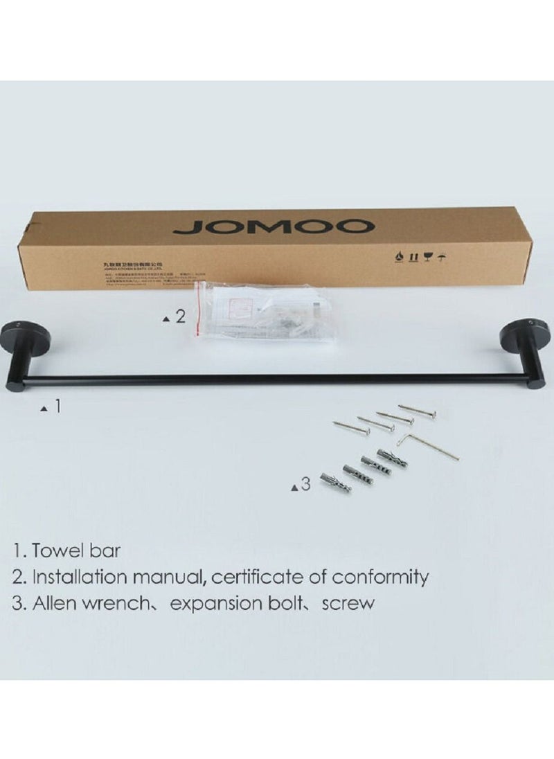 Jomoo Towel Bar Bathroom Rack Shelf, Stylish and Durable Bath Holder Storage  - Image 5