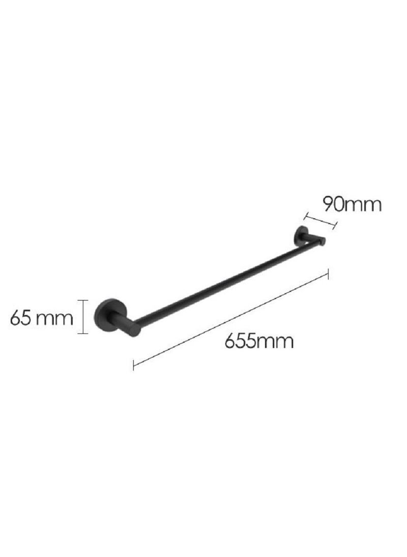 Jomoo Towel Bar Bathroom Rack Shelf, Stylish and Durable Bath Holder Storage  - Image 4