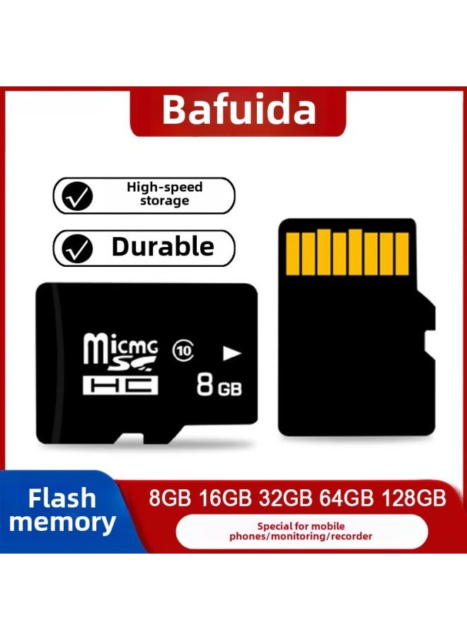 Direct Supply 8GB Memory Card 16GBTF Card 32GB Mobile Phone 128g Camera 64g Monitoring Driving Recorder 4g-Capacity:32GB High Speed C10-U3 Fixed Version  - Image 1