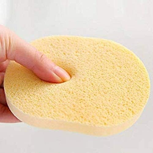 MVM Enterprise Makeup Washing Puff Face Sponge Deep Clean Pad Skin Exfoliating Facial Sponge Pore Pad Makeup Removal Sponge Pad Facial Cleaning Wash Sponge Stick for Women Girl 2 pcs - Image 4