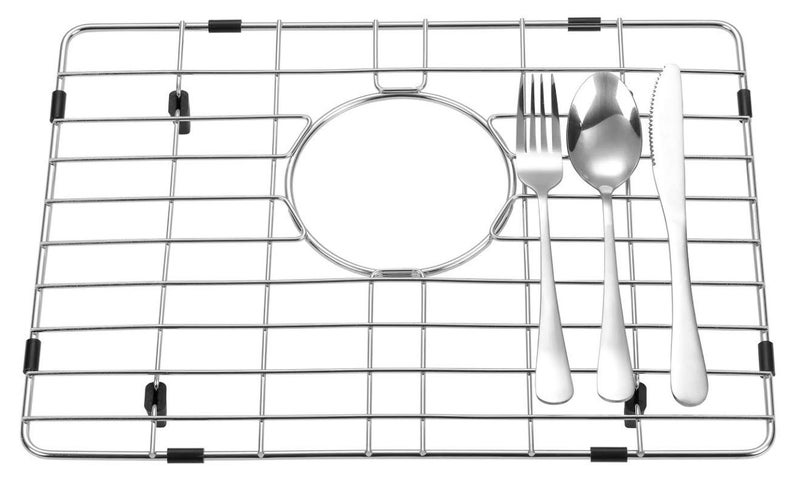 Starstar Sinks Protector Stainless Steel Kitchen/Yard/Bar/Laundry/Office Bottom Protector Grid, Rack For The Sink (15.3" x 13") - Image 2