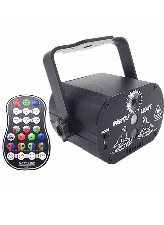 Joshberg Chargeable DJ Disco Colorful Light,Party Lights,Sound Activated Lighting,Strobe Lamp with Remote Control for Dance Party Karaoke Living Room Pub,60 Patterns  - Image 1