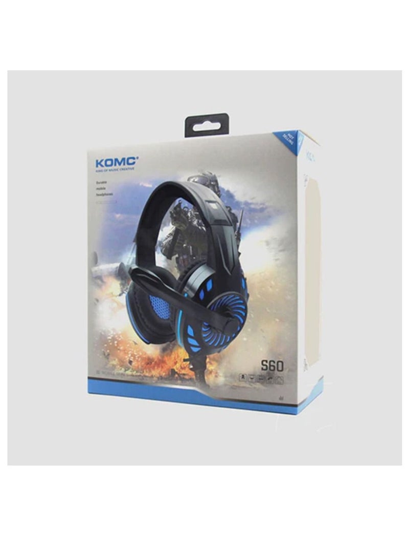 Komc Wireless Headphone Bluetooth Headphones Over-Ear Headset Stereo Gaming Over-Ear Headset With Mic For PS4/PS5/ZOne/X Series/Switch/PC Gaming Headphone Professional Headphone - Image 3