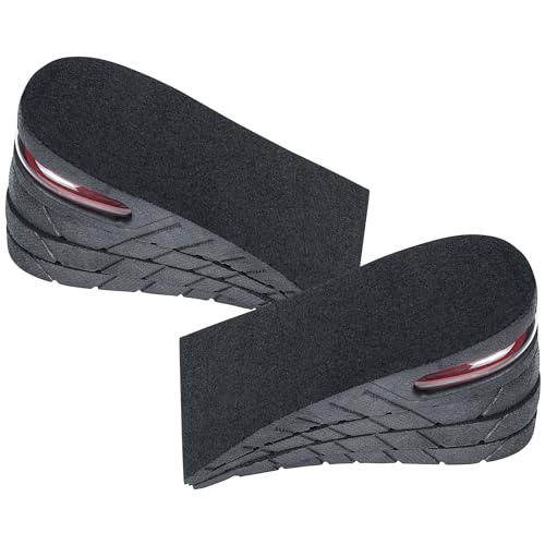 QUXIANG Height Increase Insoles 4-Layer Air up Shoe Lifts Elevator Shoes Insole -7.5 cm (3 inches) Heels Lift Inserts for Men and Women - Image 1