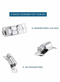 مشابك خرطوم من الفولاذ المقاوم للصدأ، حزام مشبك خرطوم مع مثبتات، مشابك 304 من الفولاذ المقاوم للصدأ، مشبك خرطوم الأنابيب القابل للتعديل DIY، مشبك مجاري الهواء، مشابك خرطوم بمحرك دودي - pzsku/ZB1629CEAECA25BB2F382Z/45/_/1683793756/a986afcd-d4af-445e-8eae-f00c44f1b6de