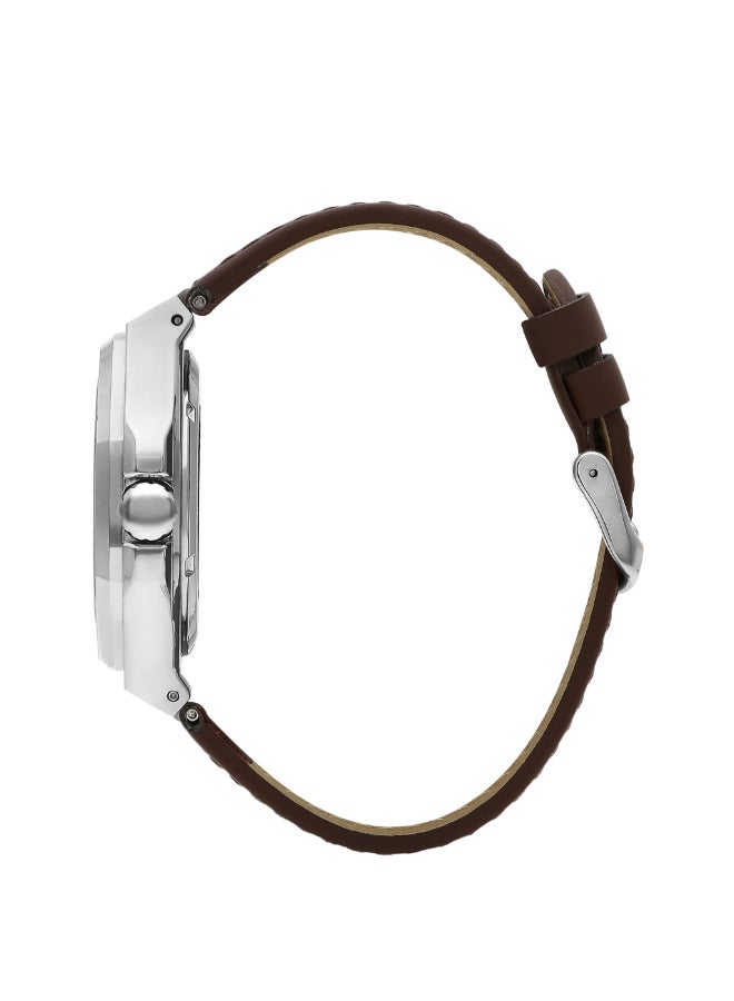 Lee Cooper Men's Leather Automatic  Watch LC07978.391 - 43 mm  - Image 2