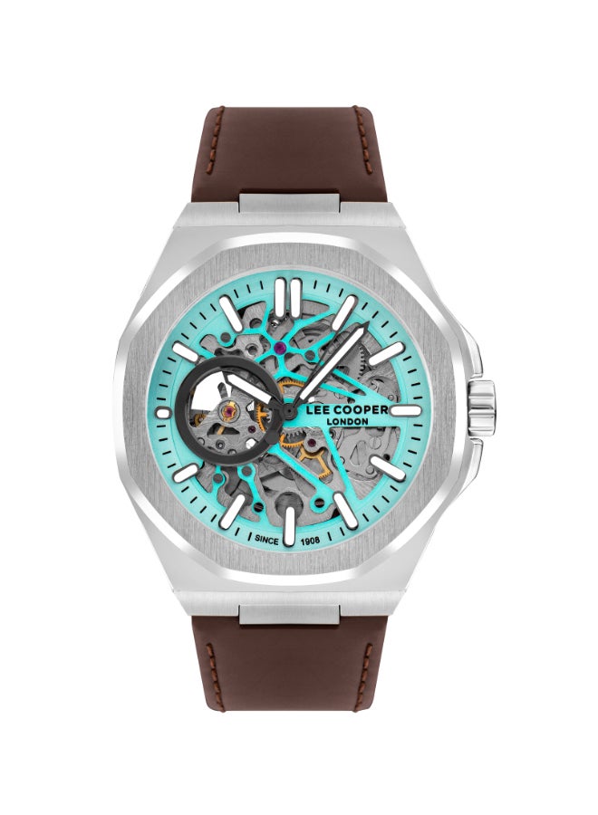 Lee Cooper Men's Leather Automatic  Watch LC07978.391 - 43 mm  - Image 1