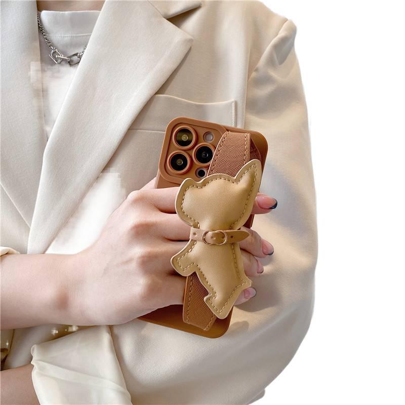 Drop Protection iPhone 14 Pro Max Silicone for iPhone 14 14 Plus 14 Pro 14 Pro Max with Lanyard and Anti Fingerprint in Milk Coffee Brown finish - Image 4