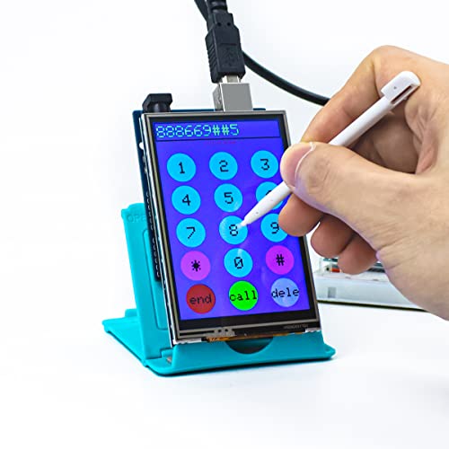 Hosyond 3.5 inch 480X320 TFT Touch Screen Module LCD Display Shield with SD Card Socket Compatible with Arduino R3 Mega2560 - Image 4