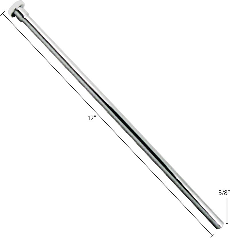 Westbrass D123-62 3/8" × 12" خط إمداد مرحاض برأس مسطح نحاسي، أسود غير لامع - Image 4